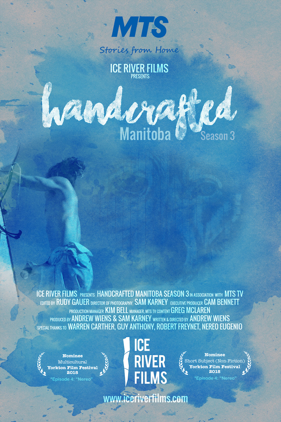Handcrafted Manitoba poster